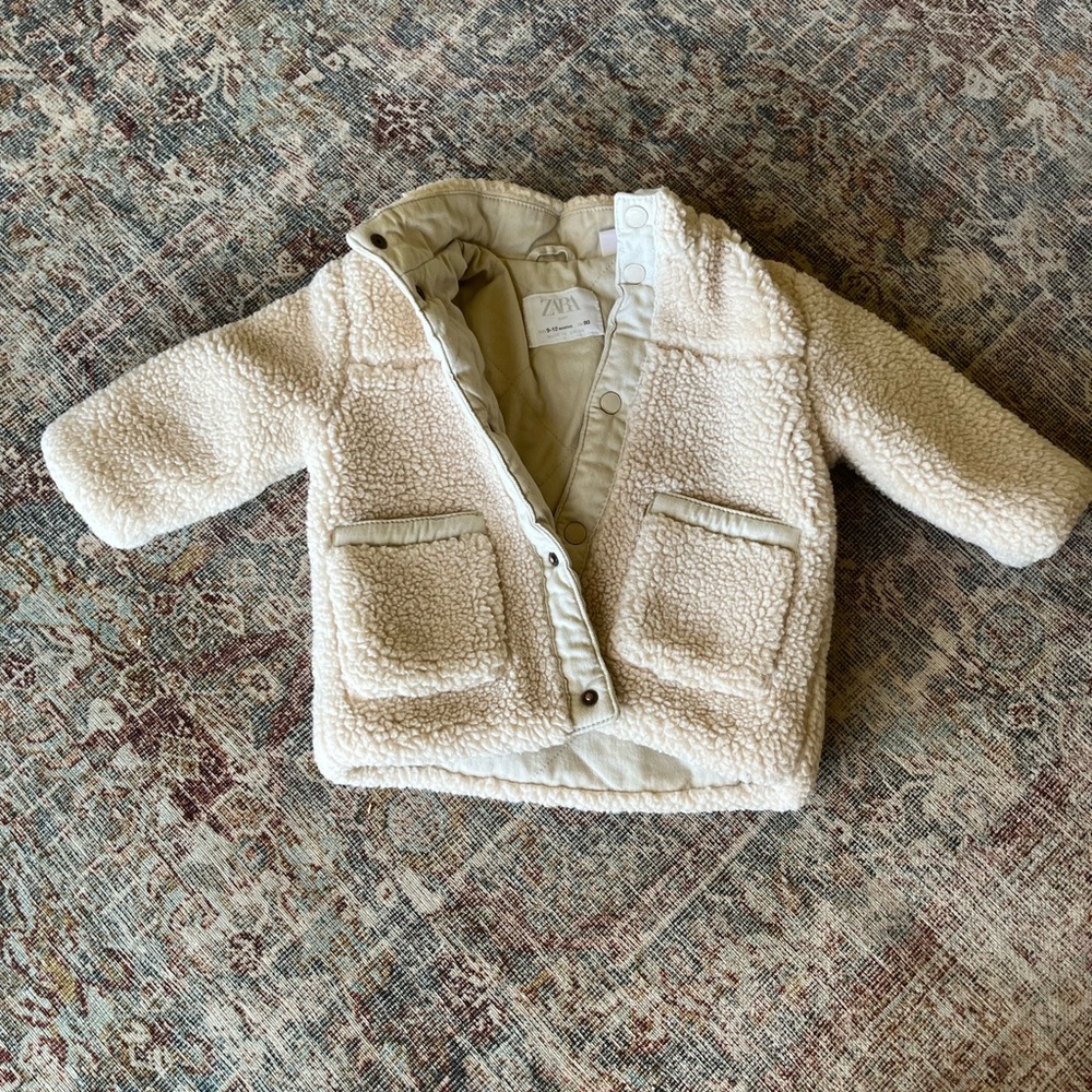 Zara teddy jacket